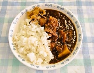 ポークカレーライス あびこの給食レシピ