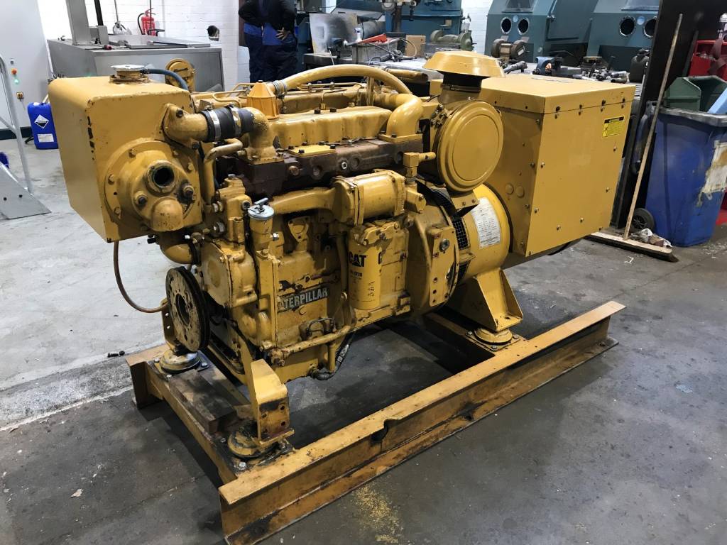 Cat Landed Generator Set Lamy Power Marine Equipment Cat Caterpillar Engines Specialist