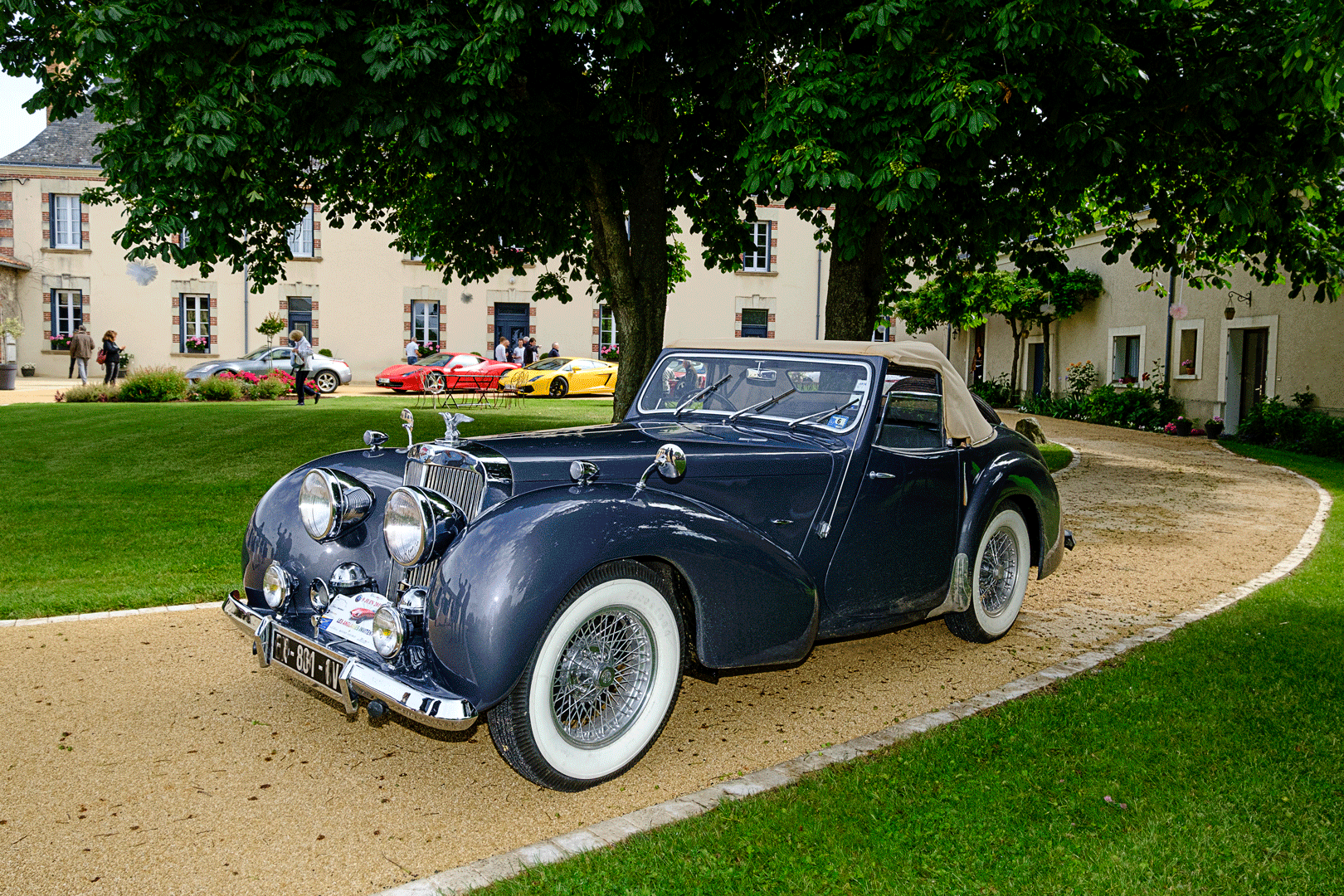 Les Anglaises invitent ... le Rallye Oenotouristique