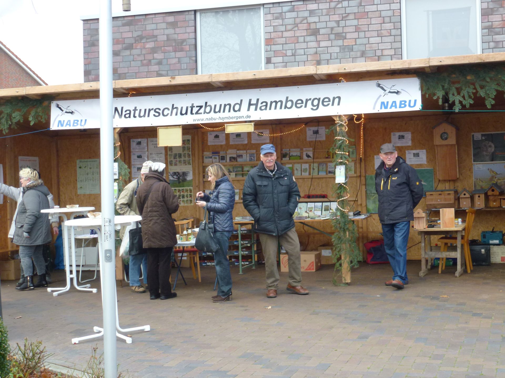 Der Stand bei Tage