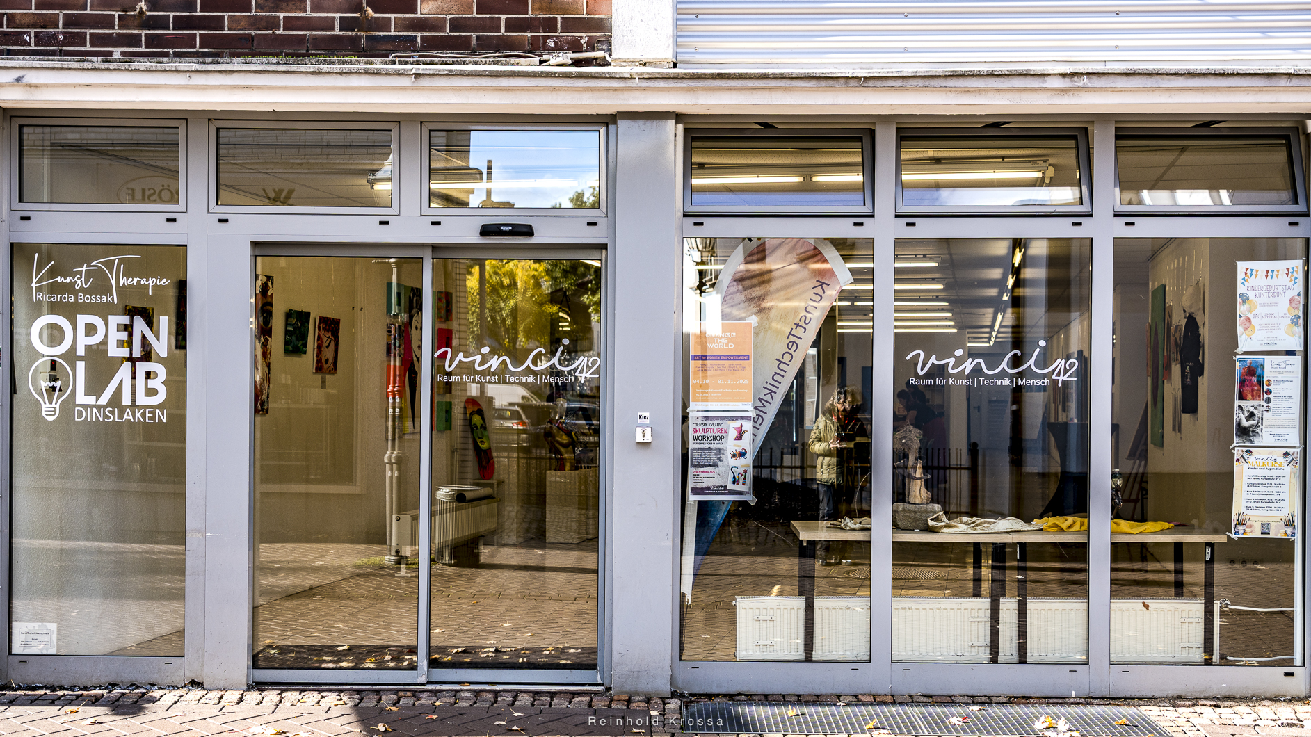 Orange the world - Vernissage im Vinci42 in Dinslaken