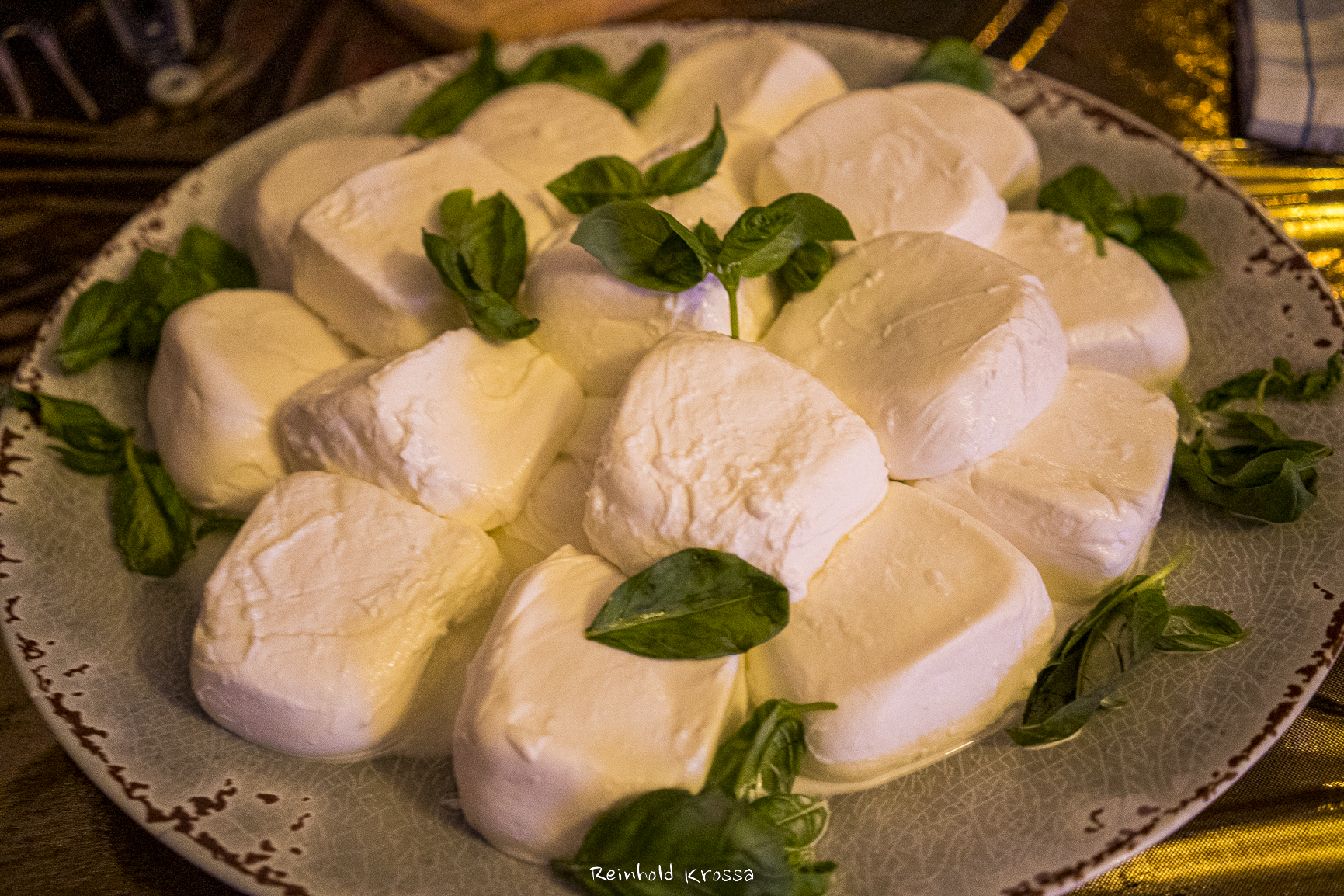 Mozzarella Abend in Capone's Hinterzimmer