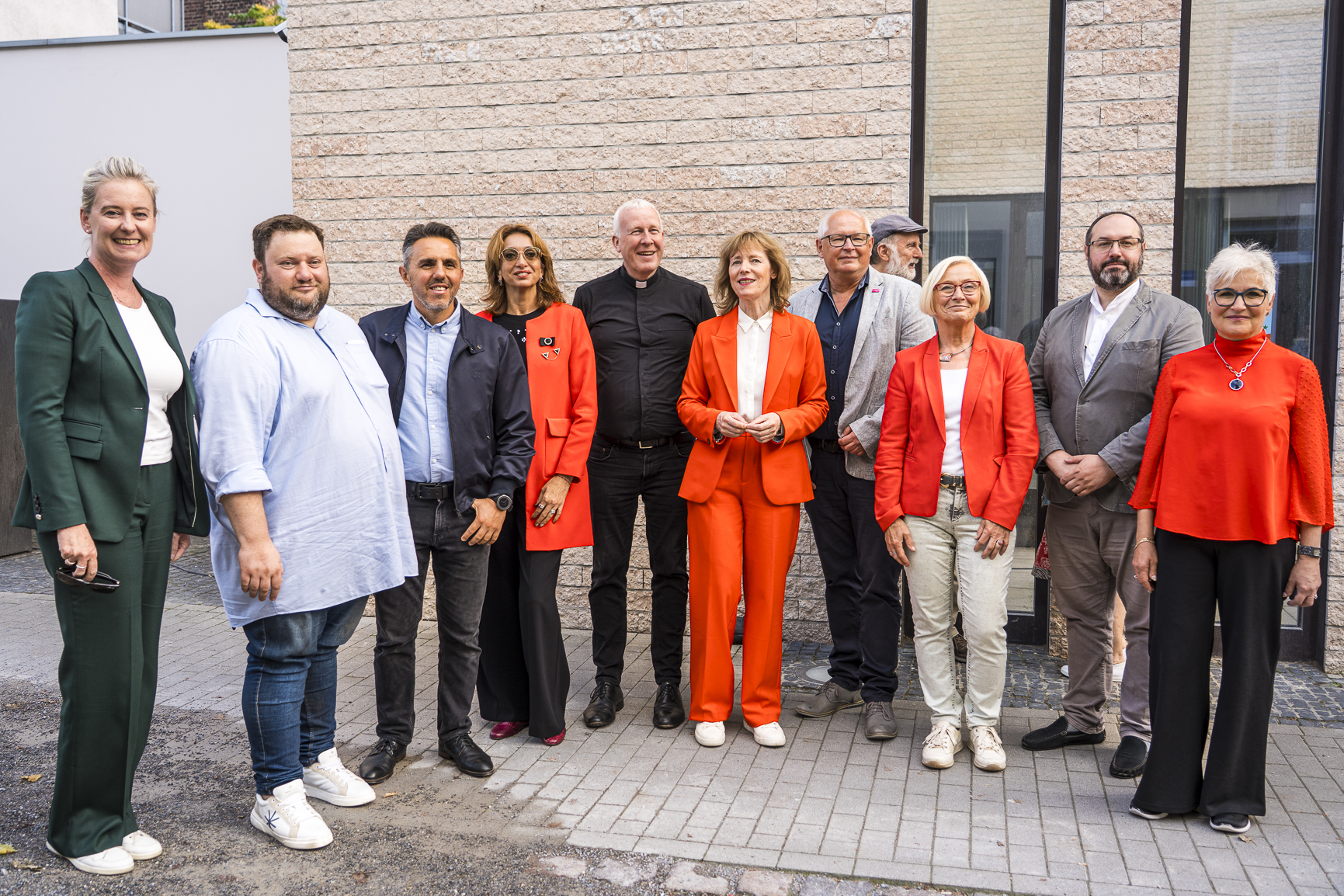 Antikriegstag 2025 auf dem Platz der alten Synagoge Gelsenkirchen