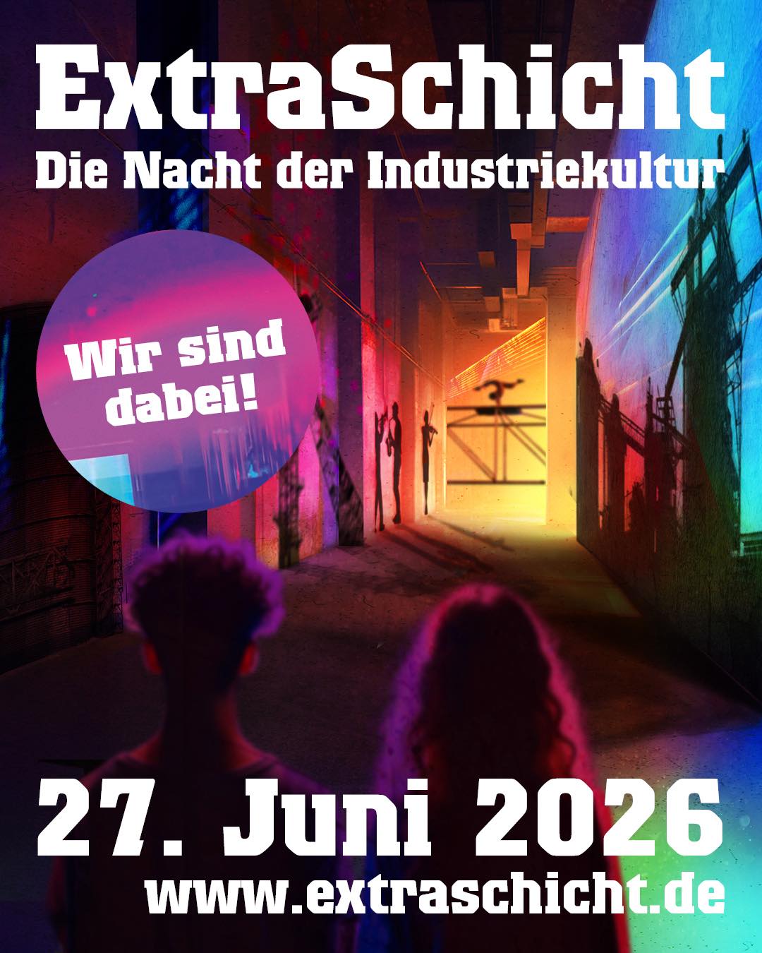 EXTRASCHICHT - NEUE ZECHE WESTERHOLT, GELSENKIRCHEN I HERTEN - 45896 Gelsenkirchen | Egonstraße 12
