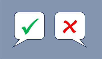 Richtig? – Falsch!