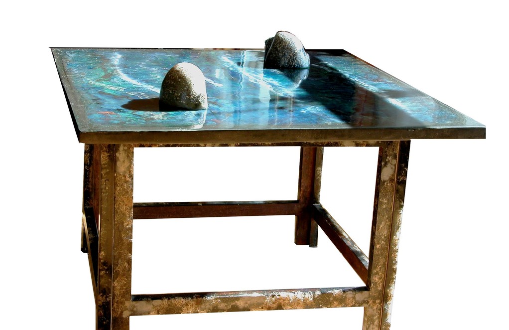 Table "coquillage et lichens"