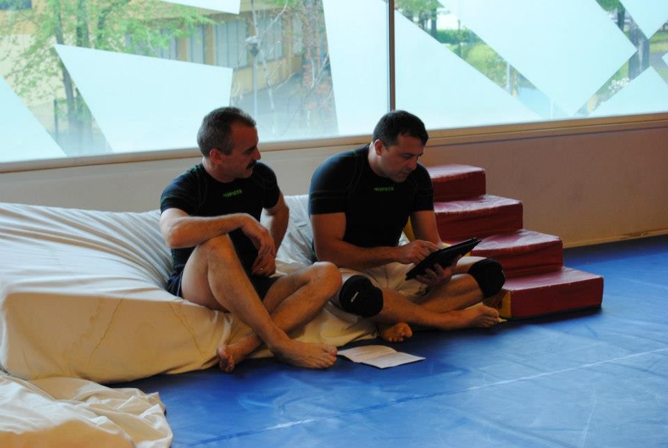 Stage difesa personale, tenuto da Alessandro e Paolo