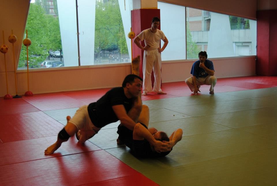 Stage difesa personale, tenuto da Alessandro e Paolo