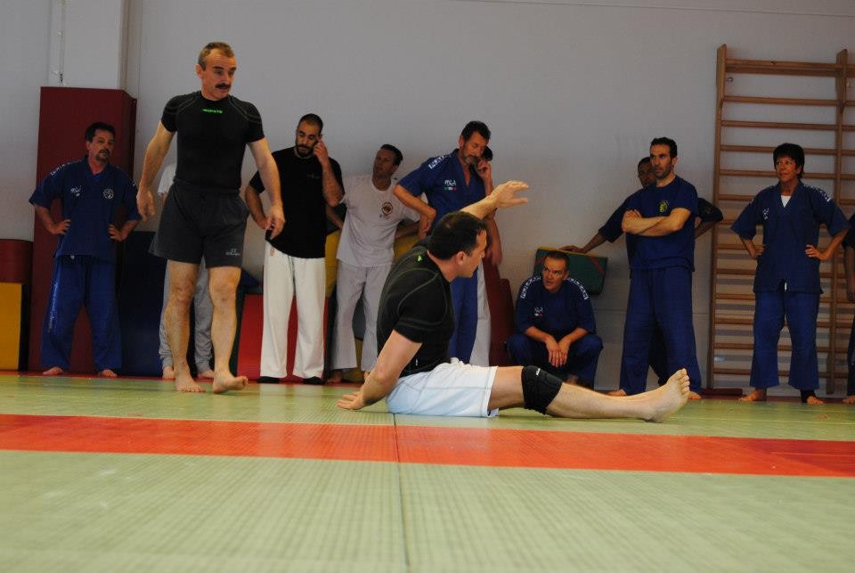 Stage difesa personale, tenuto da Alessandro e Paolo