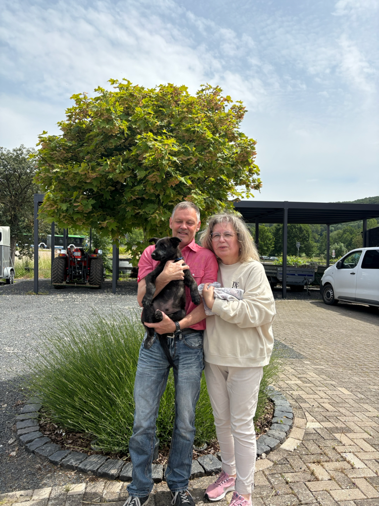Für Blue beginnt eine spannende Zukunft bei Michael und Yvonne