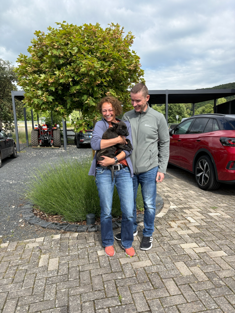 Nicole und Alexander freuen sich auf die Zukunft mit ihrem Barly