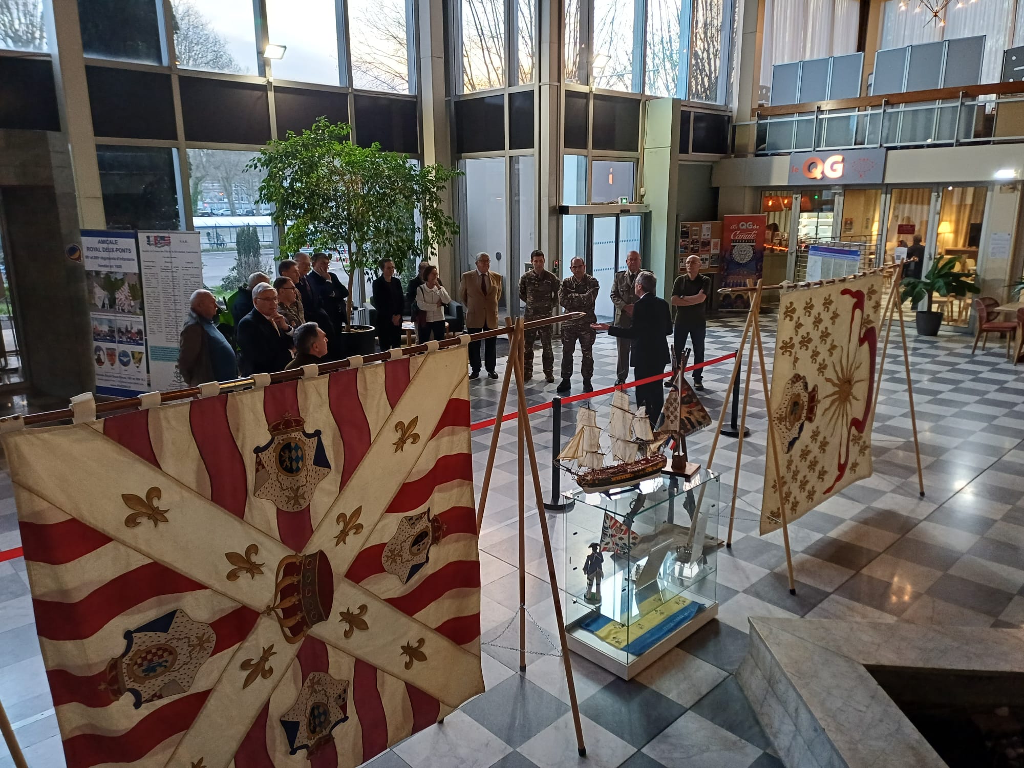 3 mars 2026 : Inauguration de l'exposition Royal Deux-Ponts au Cercle général Frère