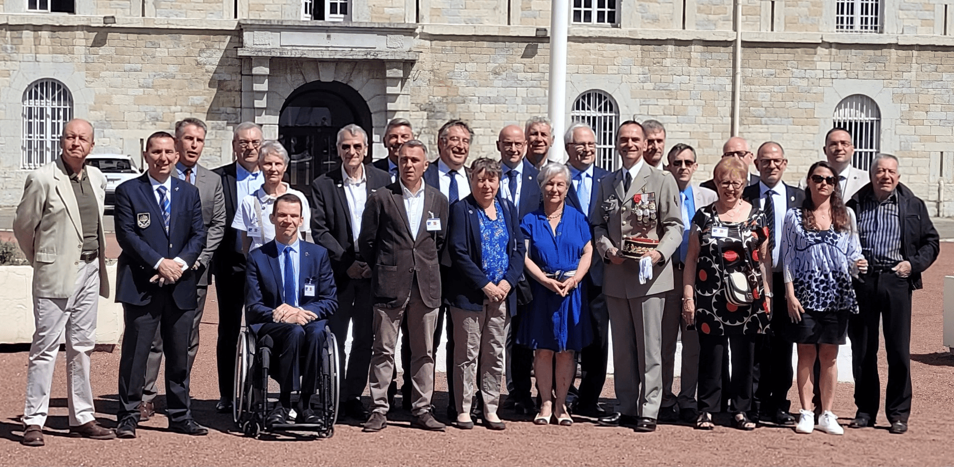 7 juillet 2025 : Adieu aux armes du GBR PECH de LACLAUSE, général adjoint au Gouverneur militaire de Lyon