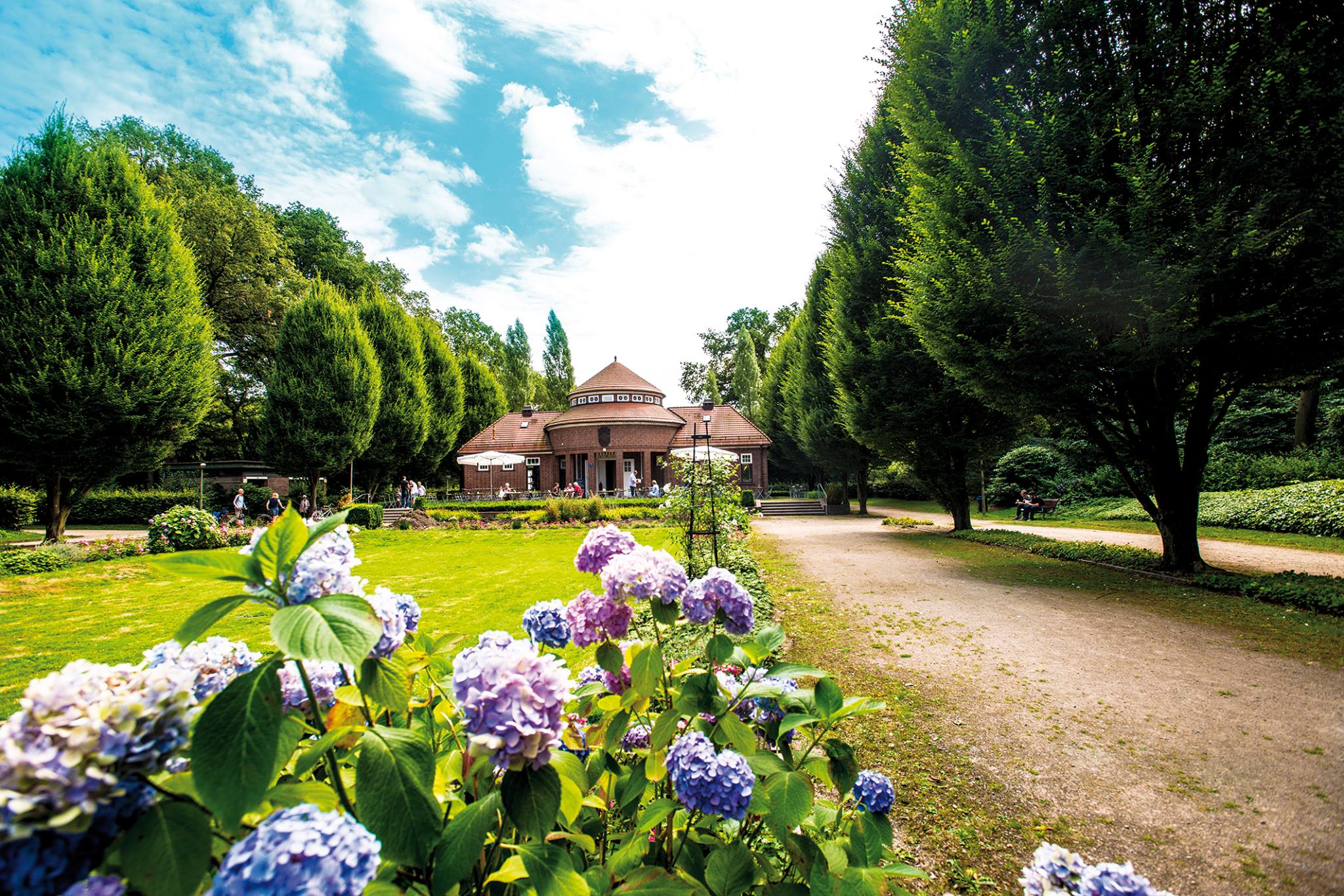 Trinkhalle im Stadtpark - Winterhude
