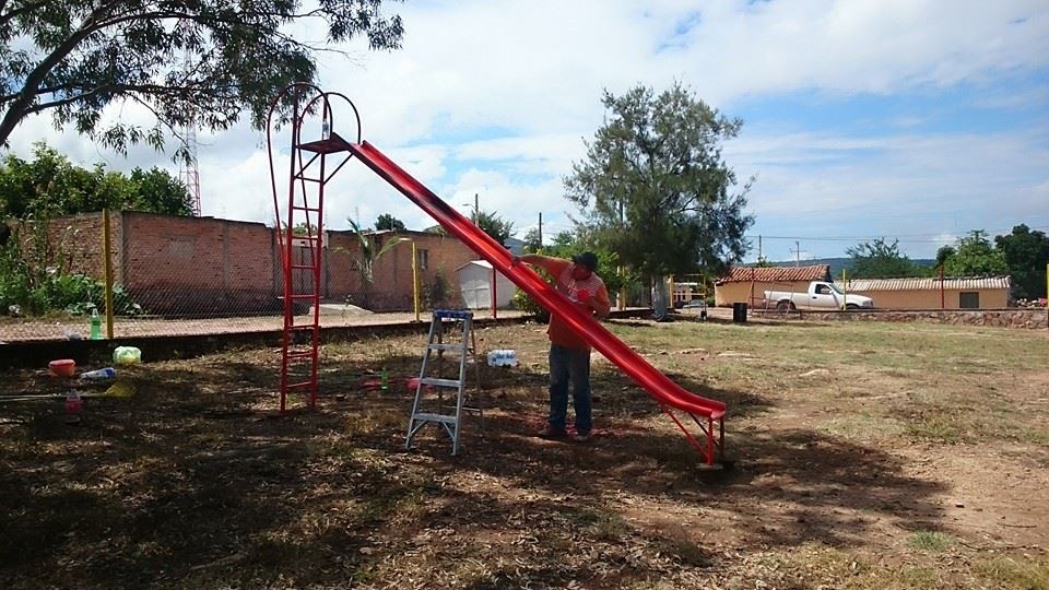 Mantenimiento de área recreativa (Unidad Deportiva)