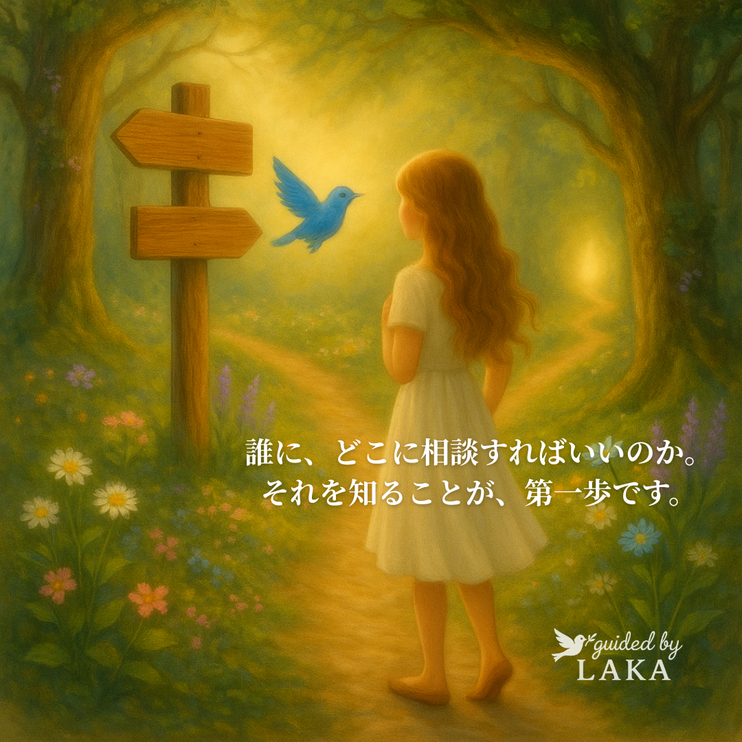 「どこに相談したらいいのか分からない」あなたへ