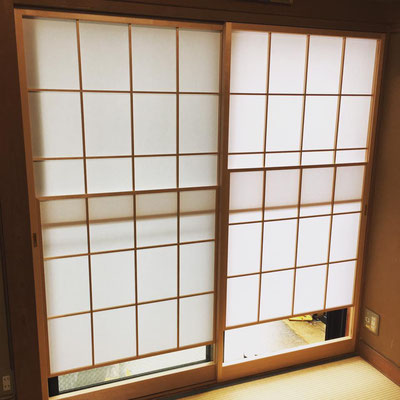 障子　群馬　高崎　張り替え