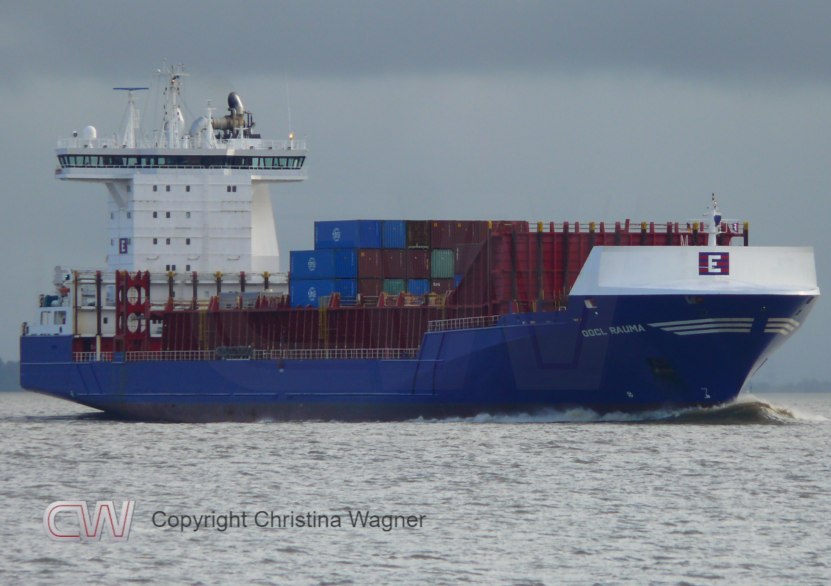 Elbdeich Reederei übernimmt mit OOCL RAUMA weiteres Containerschiff des Sietas Typs 178