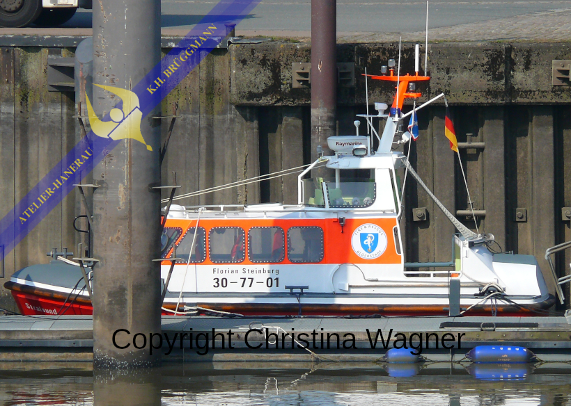 Feuerwehr Glückstadt Rettungsboot Stralsund