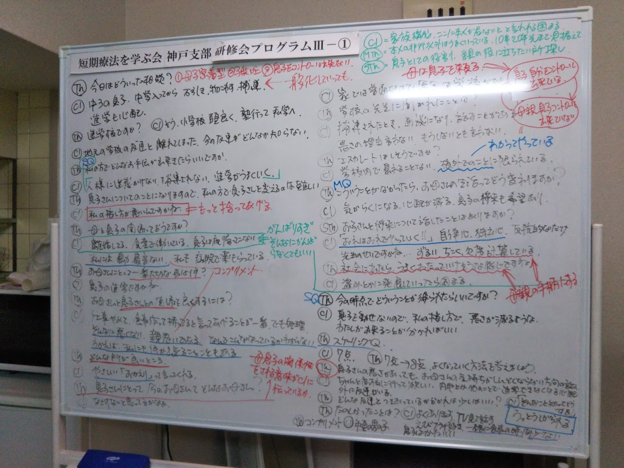 2018年度活動実績 短期療法を学ぶ会神戸 日本ブリーフセラピー協会神戸支部