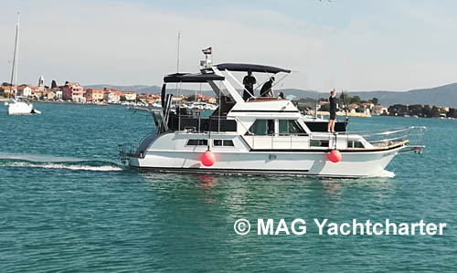 Sukosan Dalmacija Stahlyacht Motoryacht Flybridge Payo Daniela