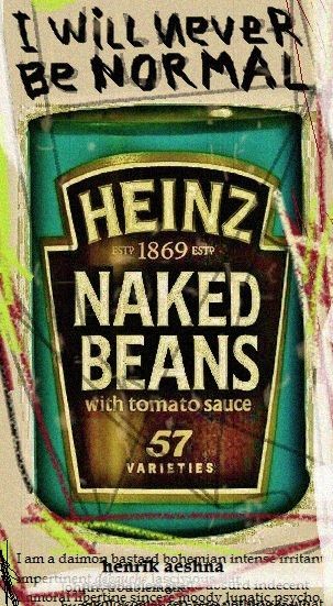 from the poem NAKED BEANS, (c) Henrik aeshna 2009
