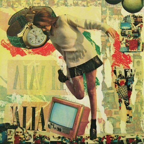 Collage by Claude Pélieu (courtesy of Galerie Agnés B.)
