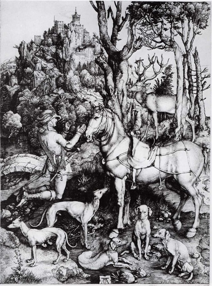 Der Hl. Eustachius - Schutzpatron der Jäger und Förster
