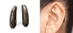 RIC小型耳掛け型補聴器