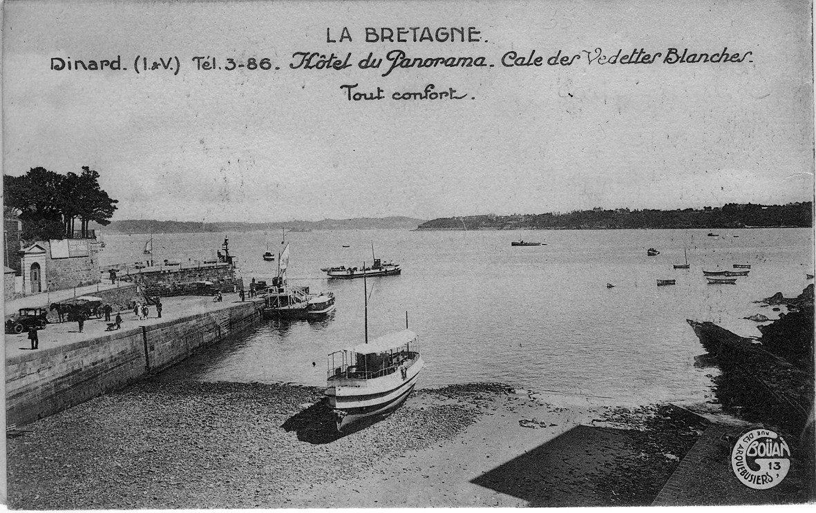 DINARD Cale des Vedettes Blanches