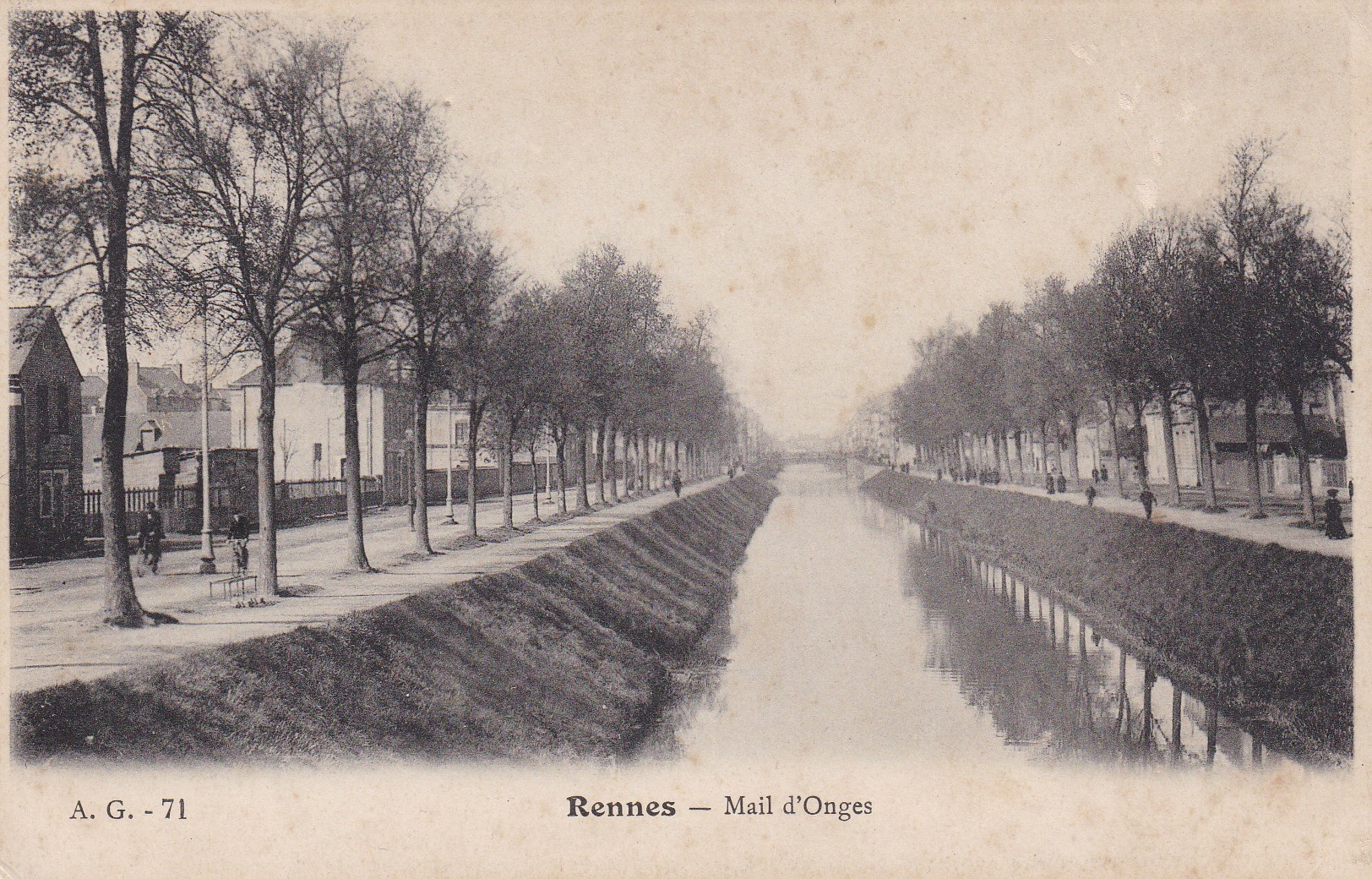 Rennes Mail d'Onges / Donges - image numérique de Philippe MÉTAYER