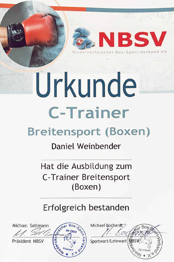 Urkunke Trainer