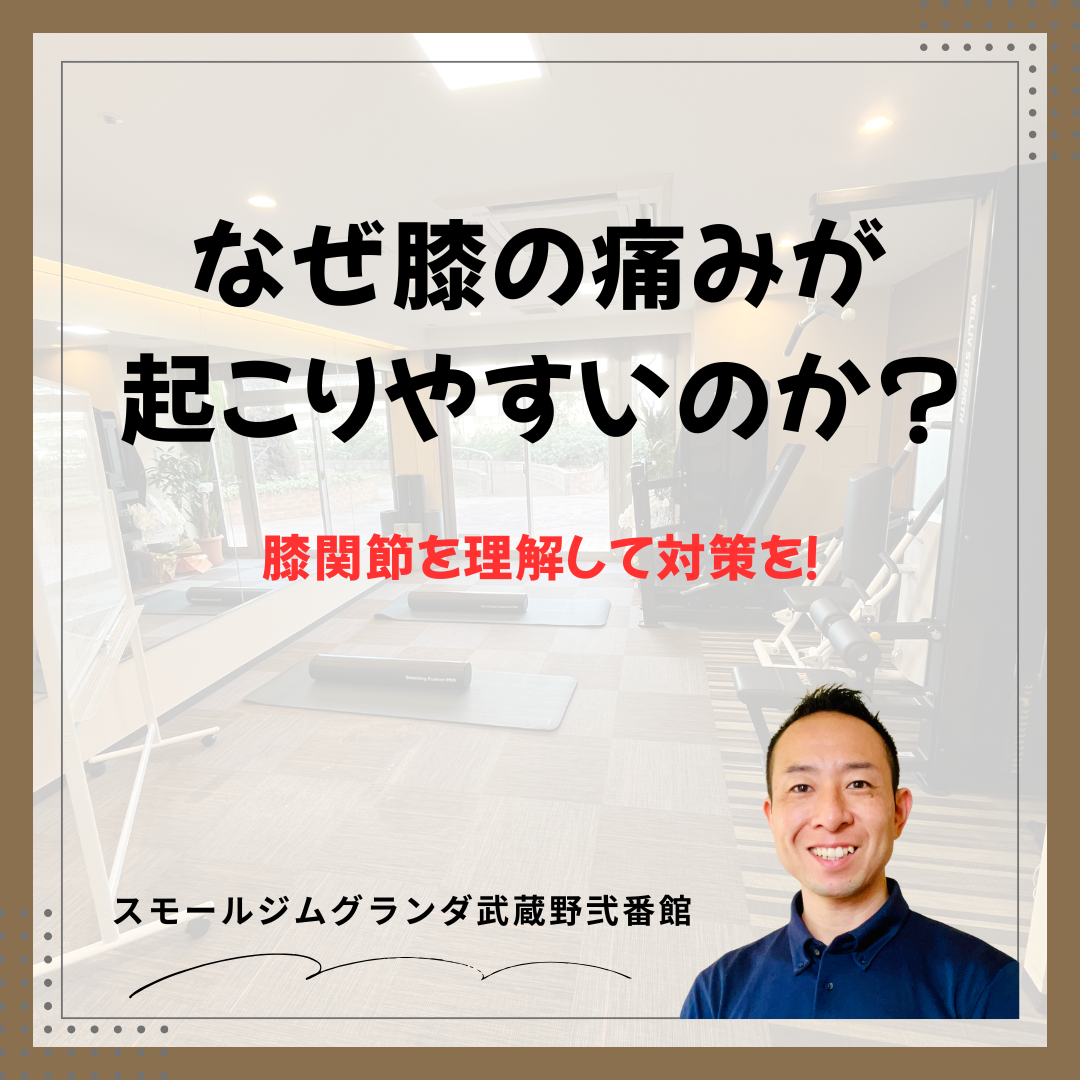 なぜ膝の痛みが起こりやすいのか？