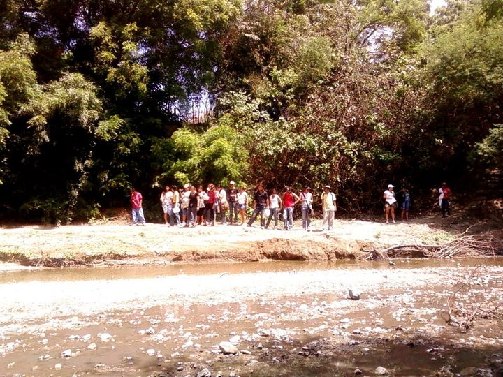 Río en Agua Blanca, Puerto López.