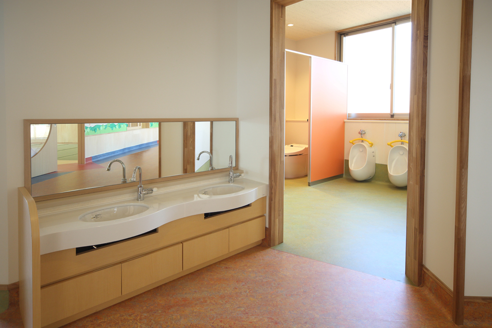 １・２歳児のトイレです。