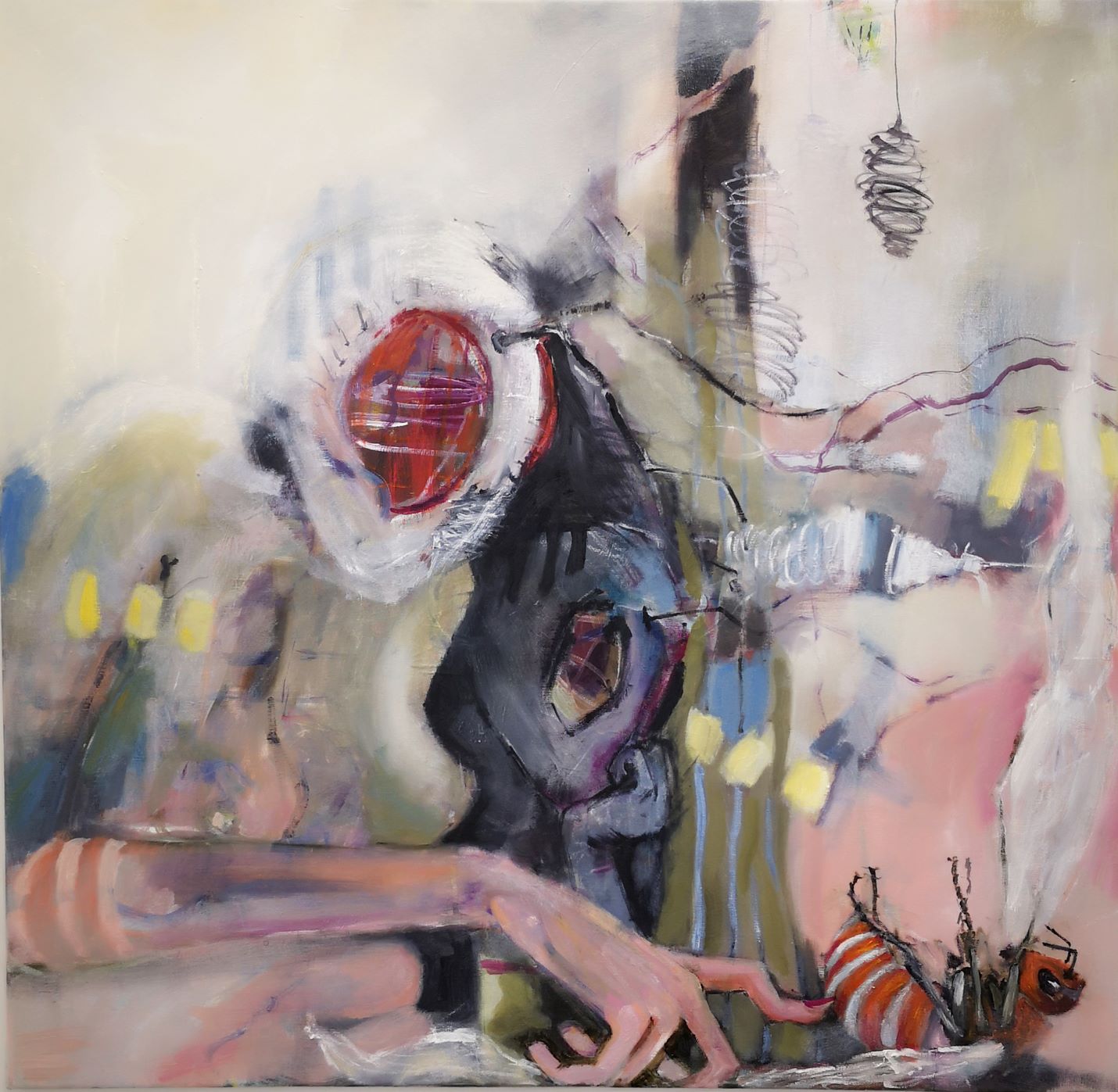 n° 2004 -  öl auf leinwand - 97x95 - 2020
