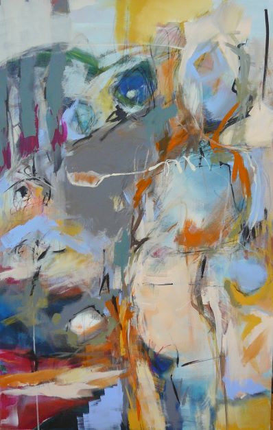 n° 1551 - acryl/ ölkreide auf leinwand - 116x75 - 2015