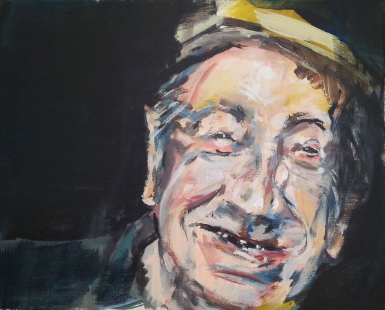 franzose - acryl auf leinwand - 40x50 - 2017