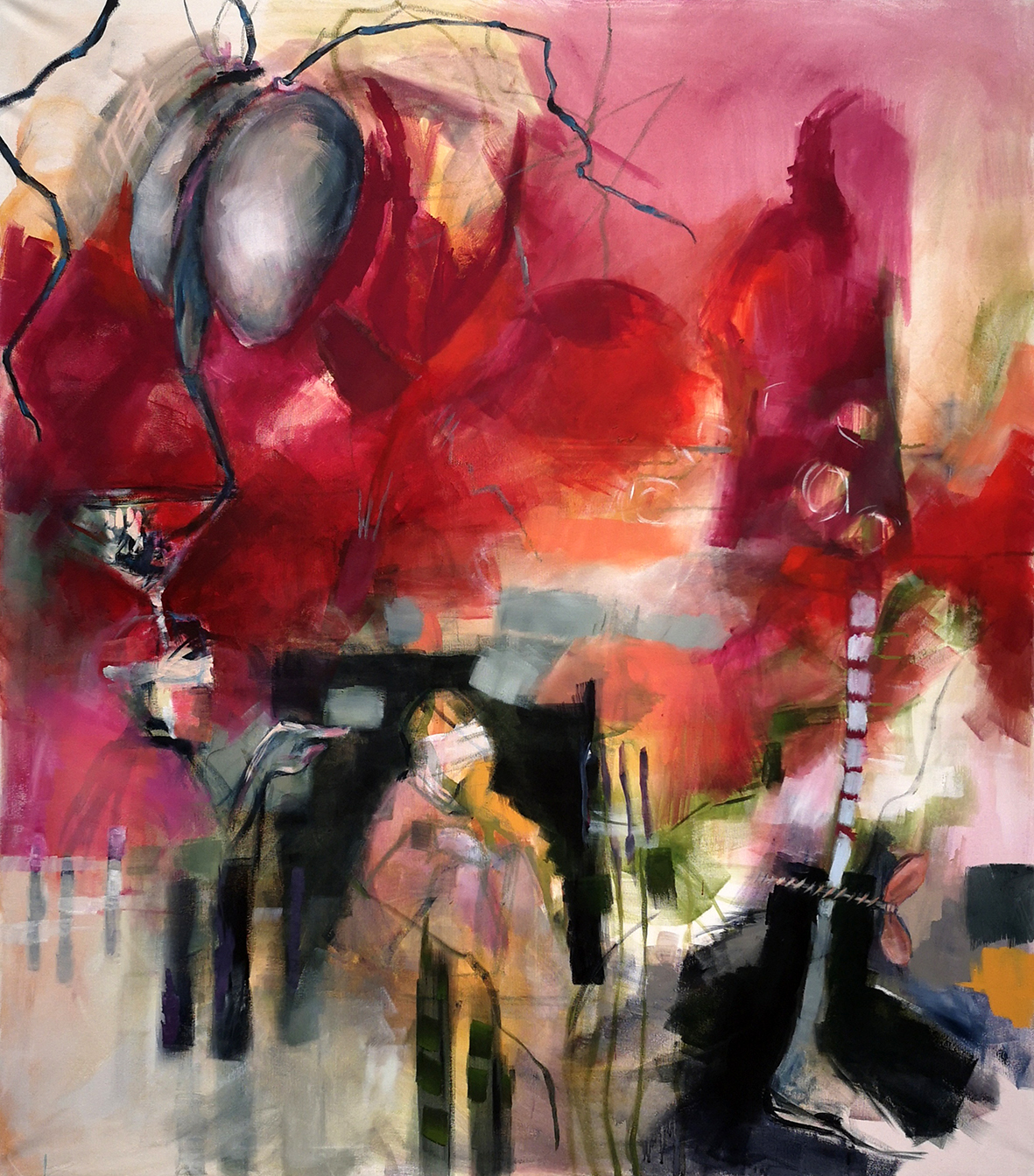 n°2104 -  acryl auf leinwand - 150x130 - 2021