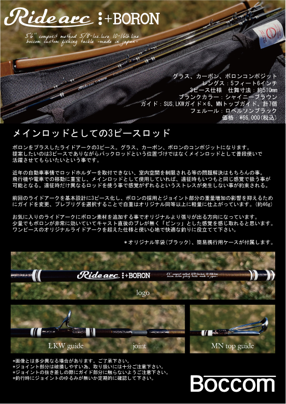 BOCCOM - minority トップウォーターバスフィッシング BOCCOM - minority トップウォーターバスフィッシング