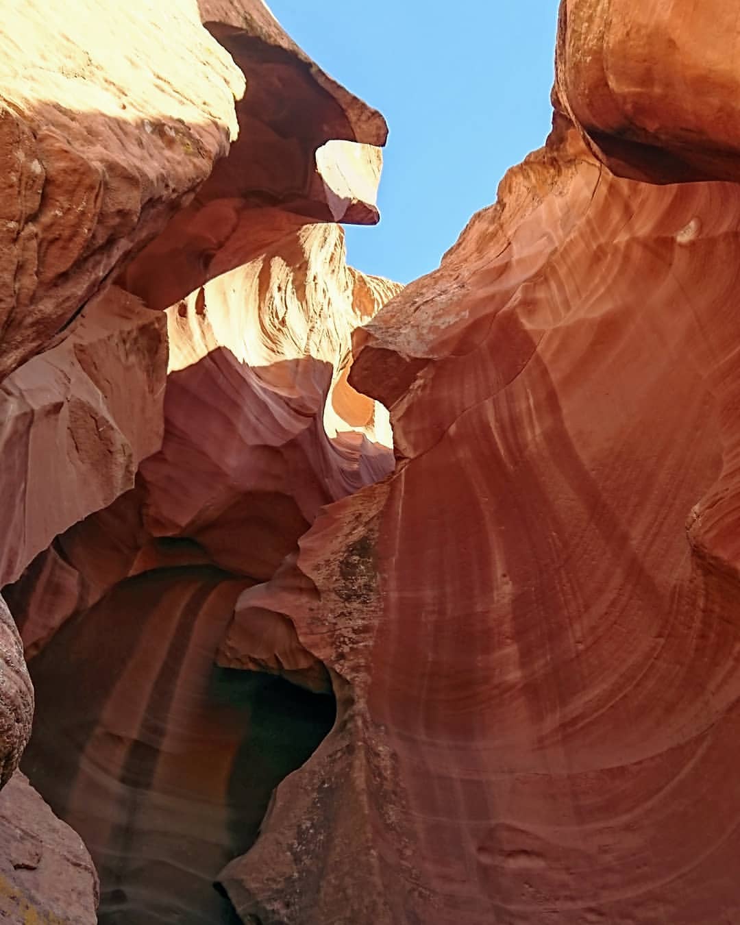 The entrance of the Antilope Canyon in Arizona