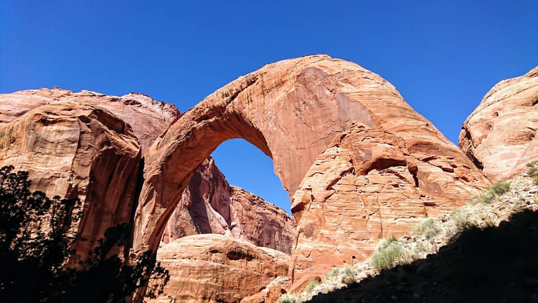 The Rainbow Bridge in Arizona