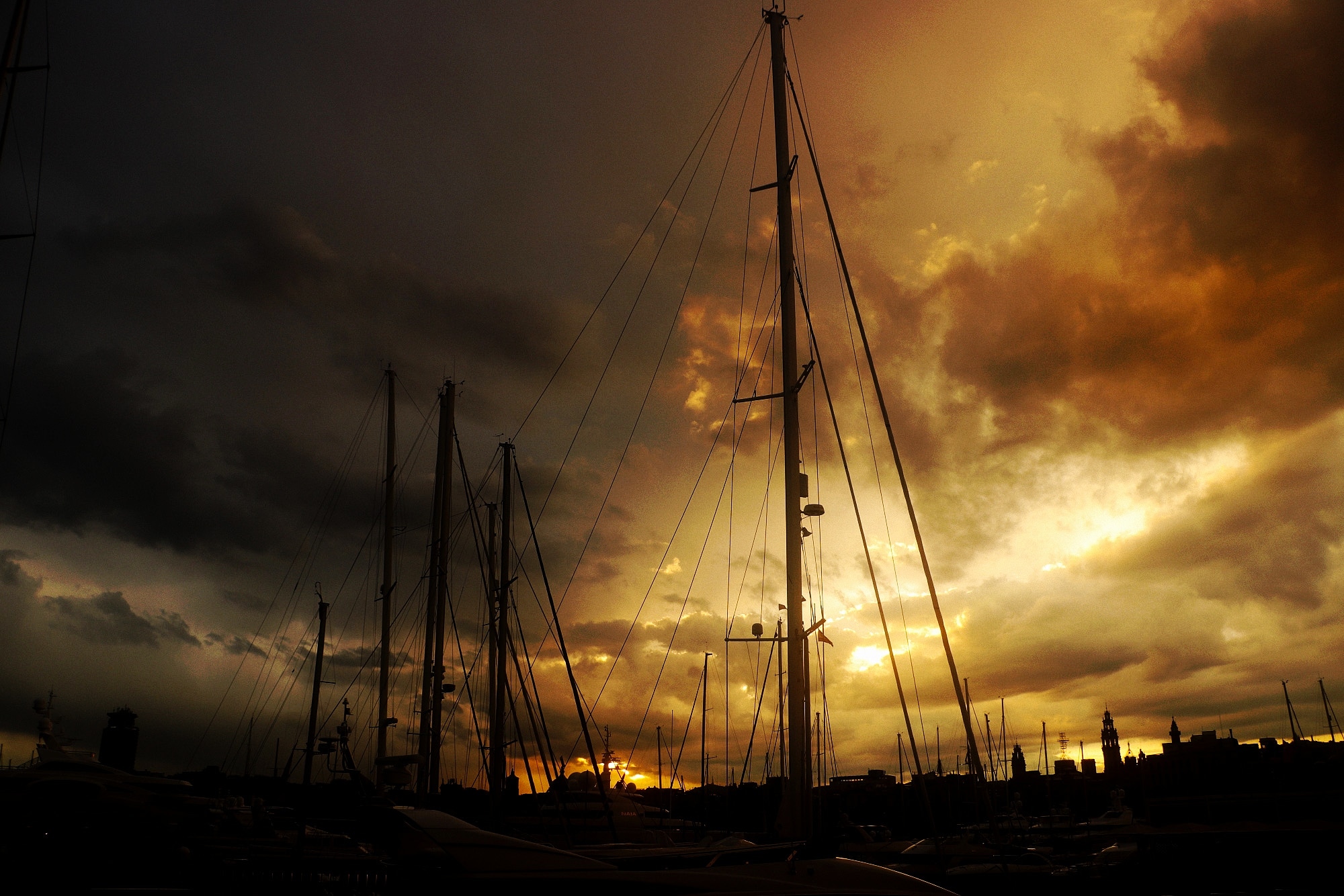 Hafen von Barcelona