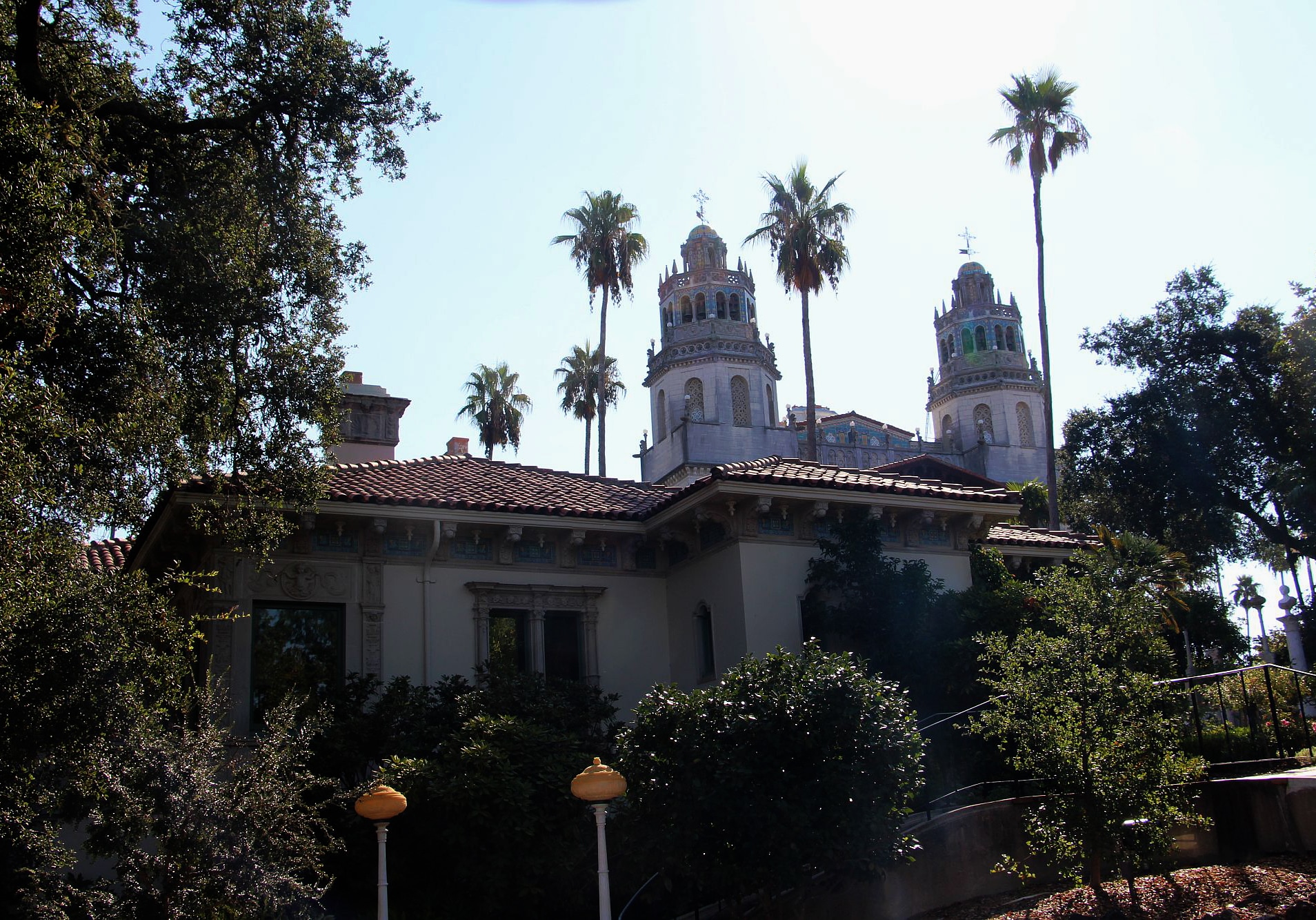 Building complex with towers in backround