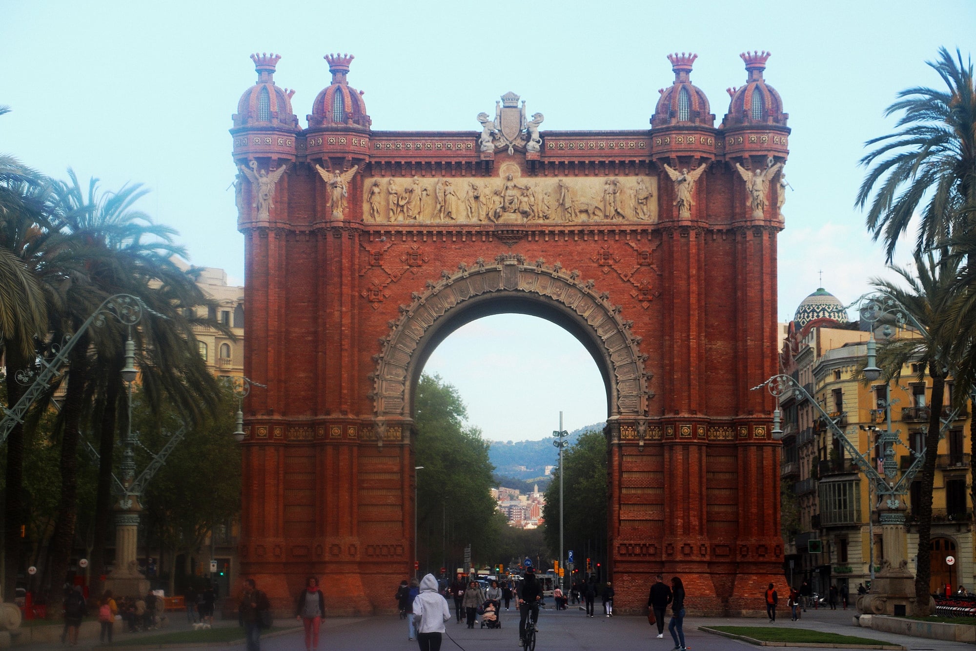 Arco de Triunfo de Barcelona (Triumphbogen)