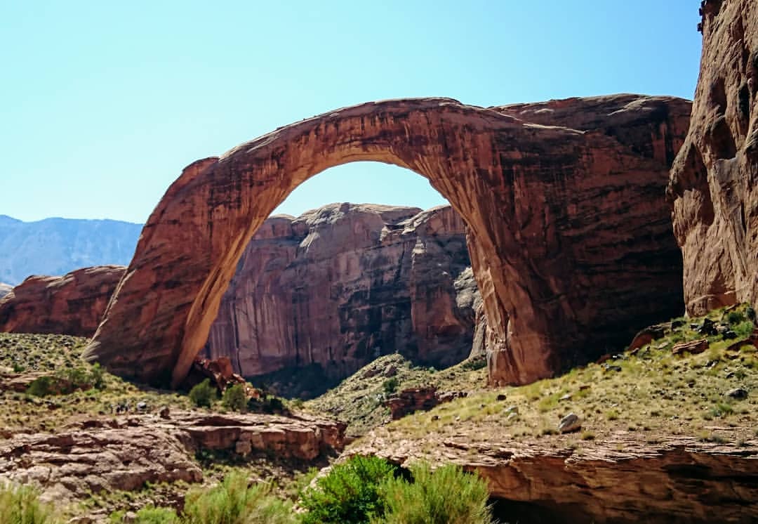 Die "Rainbow Bridge" in Arizona