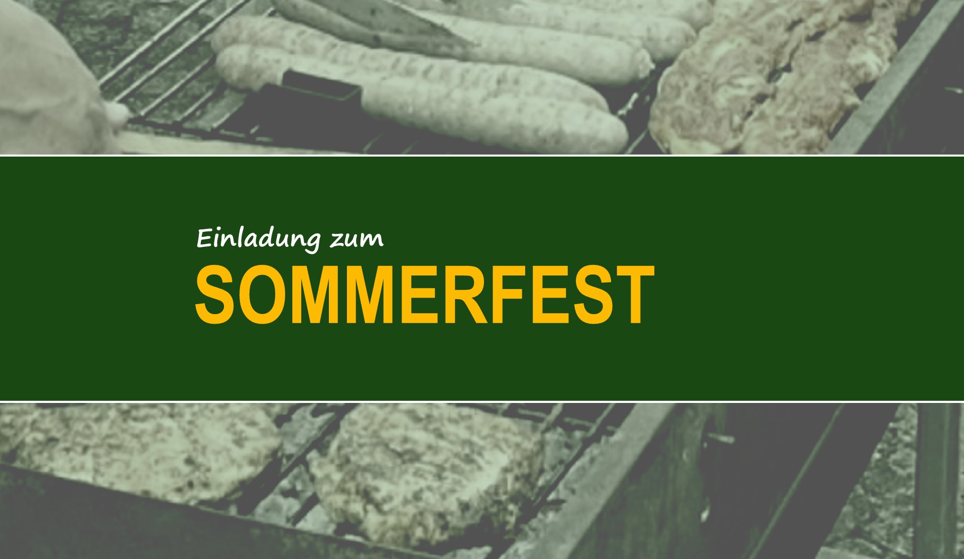 Einladung zum Sommerfest am 06. Juli
