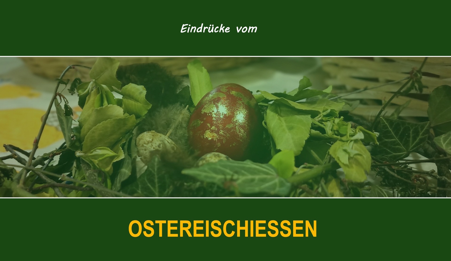 Impressionen vom Osterei-Schießen