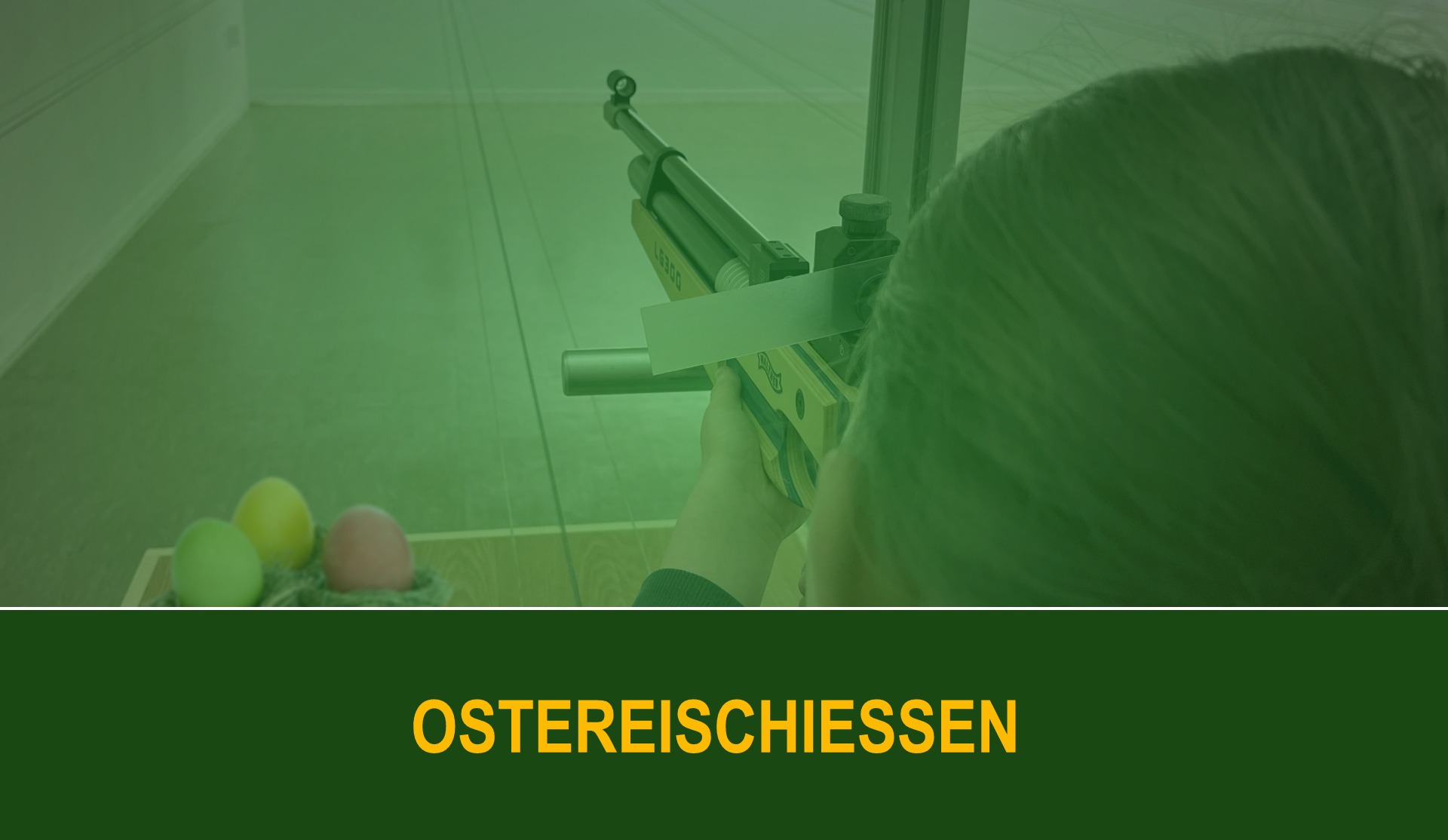 Osterei-Schießen