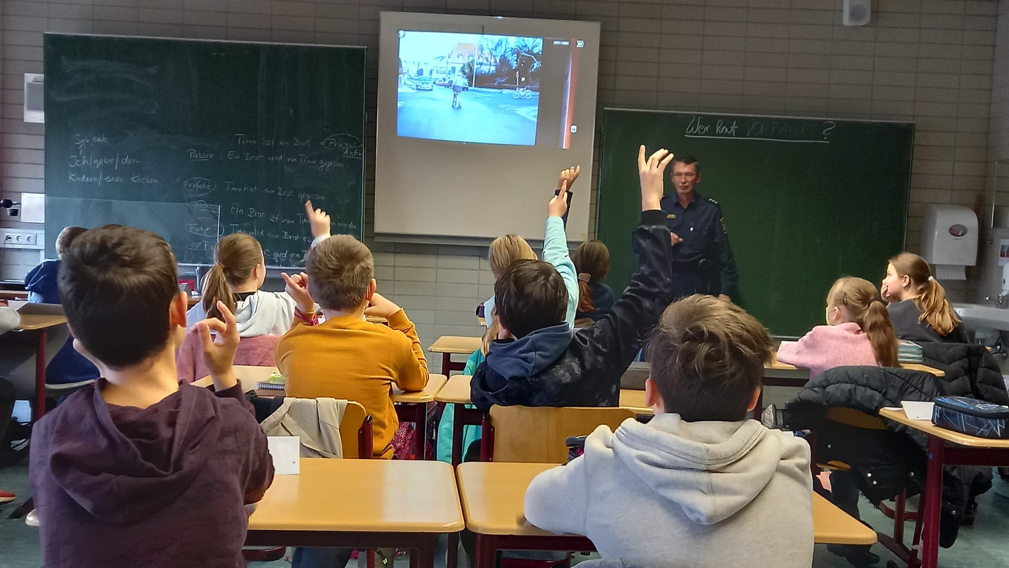 Verkehrserziehung der 5. und 9. Klassen